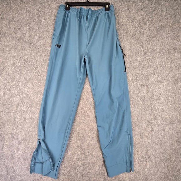 New Balance Other - New Balance Track Pants Mens XL Blue Athletic Training Ankle Zip Pockets